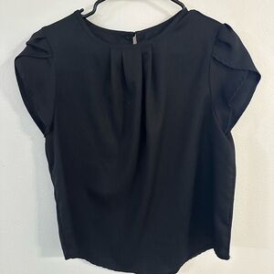 SHEIN Classic Black Blouse